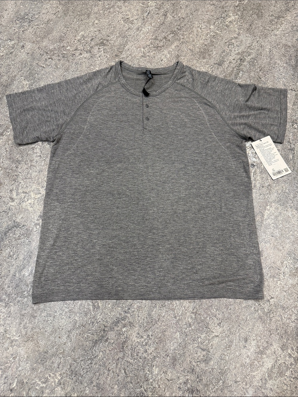 Lululemon Metal Vent Tech Short Sleeve Henley 2.0 XXL